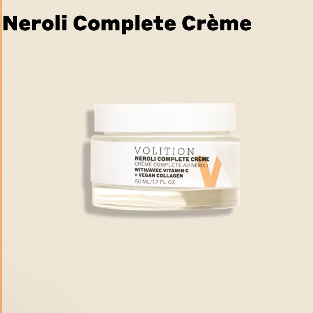 NEW Volition Beauty Neroli Complete Crème Moisturizer Full Size 50 mL 1.7 oz NIB